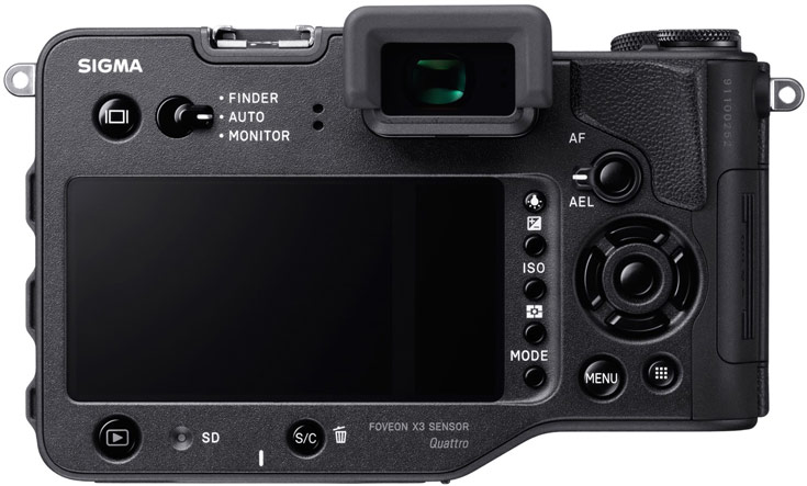 В беззеркальных камерах Sigma sd Quattro и sd Quattro H используются датчики изображения Foveon Quattro 