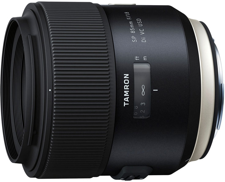 Продажи объективов Tamron SP 85mm F/1.8 Di VC USD для камер Canon и Nikon стартуют в апреле