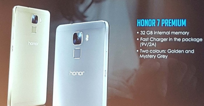 Смартфон Huawei Honor 7 Premium Edition получит 32 ГБ флэш-памяти и мощное зарядное устройство