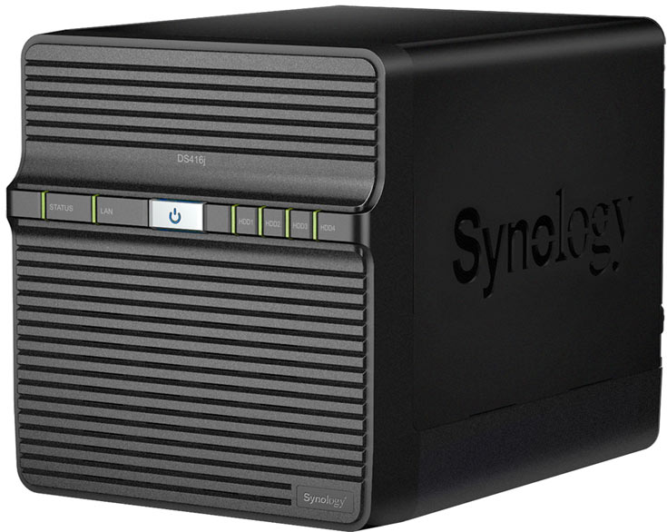 В NAS Synology DiskStation DS416j используется двухъядерный процессор Marvell Armada 388 88F6828