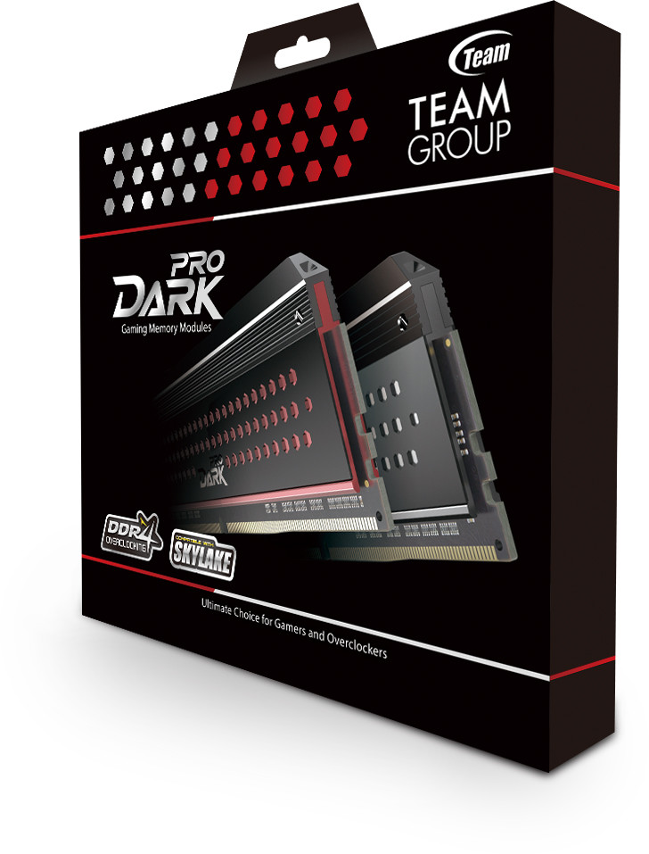 Наборы модулей памяти DDR4 Team Group Dark Pro предназначены для игровых ПК