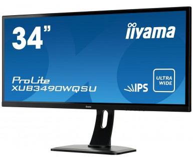Монитор iiyama ProLite XUB3490WQSU получил 34-дюймовый экран