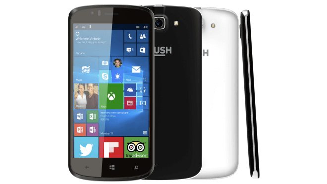 Bush Eluma — бюджетный смартфон на базе Windows 10 Mobile