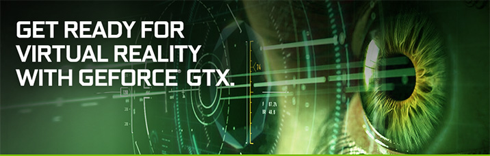 Видеокарты и ноутбуки с поддержкой технологии VR получат логотипы Nvidia GeForce GTX VR Ready