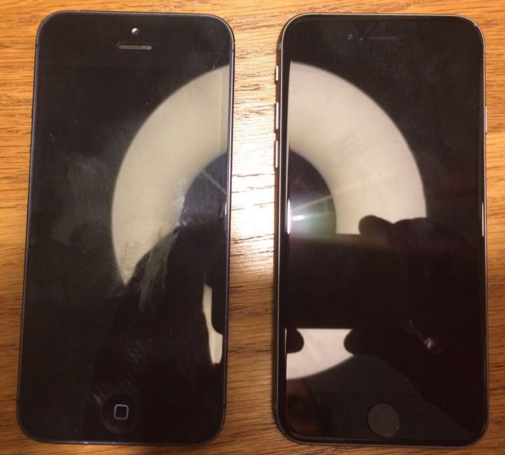 Фото дня: смартфоны iPhone 5 и iPhone 5se