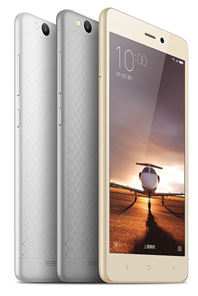 Смартфон Xiaomi Redmi 3 в металлическом корпусе на базе SoC Snapdragon 616 поступил в продажу по цене около $105