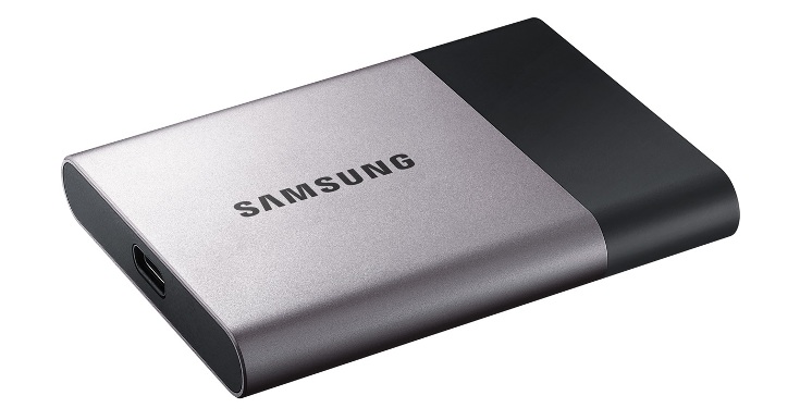 Накопитель Samsung Portable SSD T3 не боится падений 