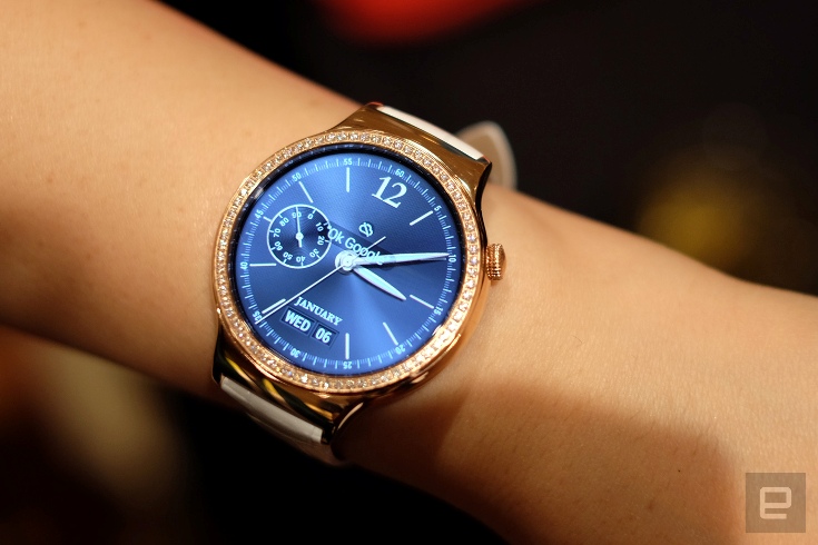 Часы Huawei Watch Elegant и Watch Jewel стоят $500 и $600