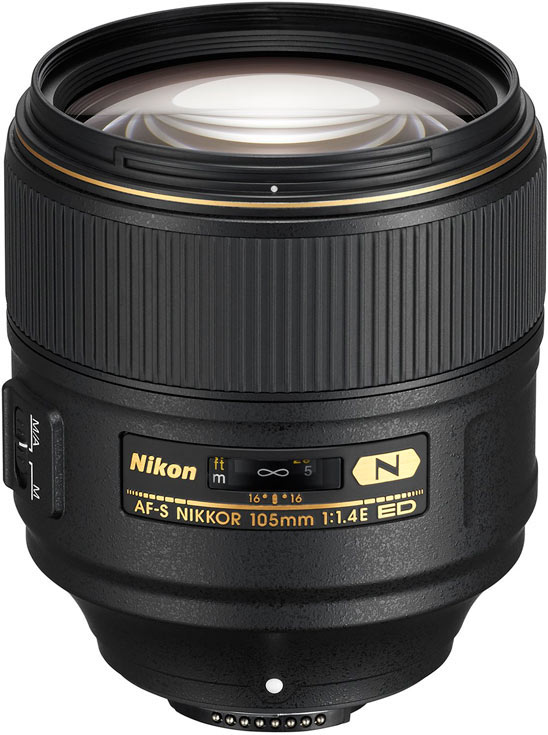 Представлен портретный объектив AF-S Nikkor 105mm f/1.4E ED