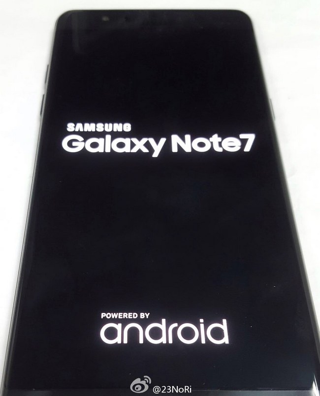 Новые фотографии демонстрируют работу сканера радужной оболочки смартфона Samsung Galaxy Note7