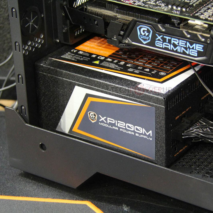 Блок питания Gigabyte Xtreme Gaming XP1200M мощностью 1200 Вт имеет сертификат 80 Plus Platinum
