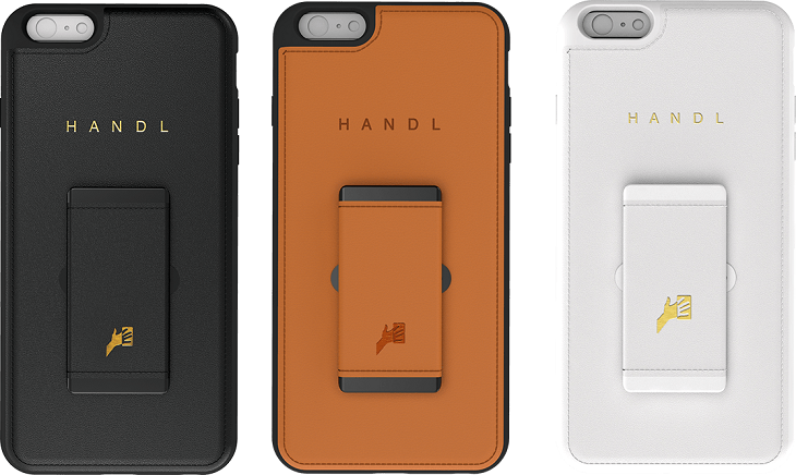 Чехол-накладка Handl надежнее крепит смартфон к руке