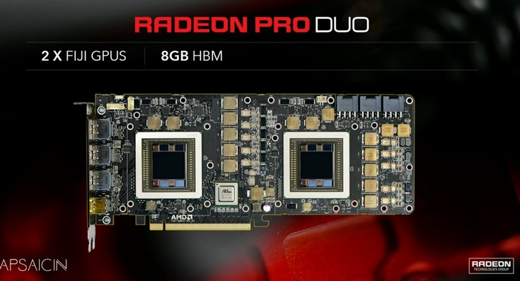 Раджа Кодури поделился некоторыми подробностями о Radeon Pro Duo