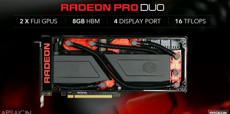 Раджа Кодури поделился некоторыми подробностями о Radeon Pro Duo