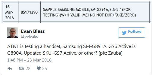 Смартфон Samsung Galaxy S7 Active пересек индийскую границу