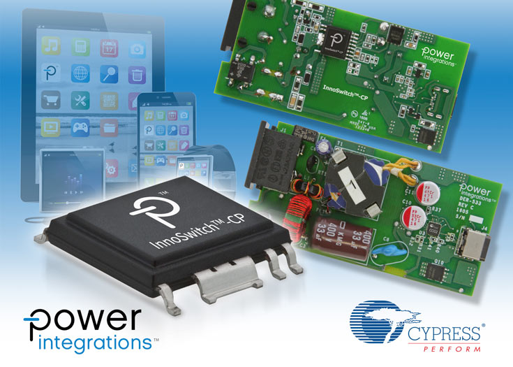 В изделии под названием DER-533 используются преобразователь InnoSwitch-CP и контроллер порта EZ-PD CCG2