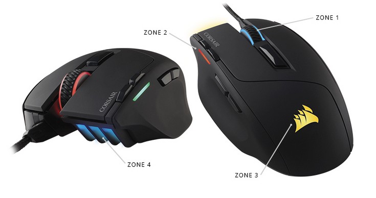 Новая игровая мышь Corsair Gaming Sabre RGB стоит $60