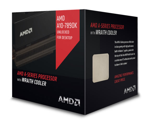 Процессоры AMD A10-7890K и Athlon X4 880K будут поставляться с новыми системами охлаждения AMD