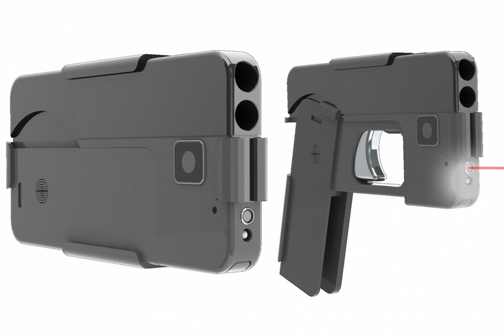 Двуствольный пистолет Ideal Conceal практически не отличить от смартфона