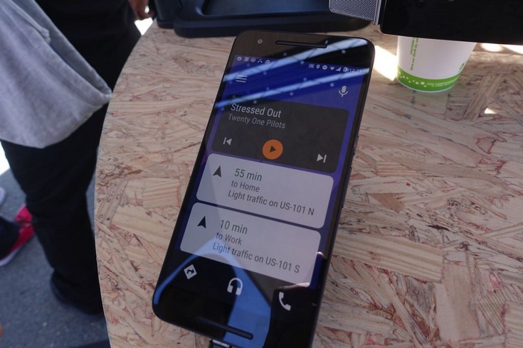 Android Auto появится в виде приложения для смартфона