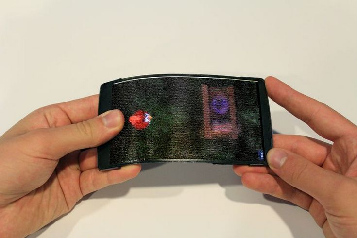 Смартфон HoloFlex получил уникальный экран с 16 000 микролинз