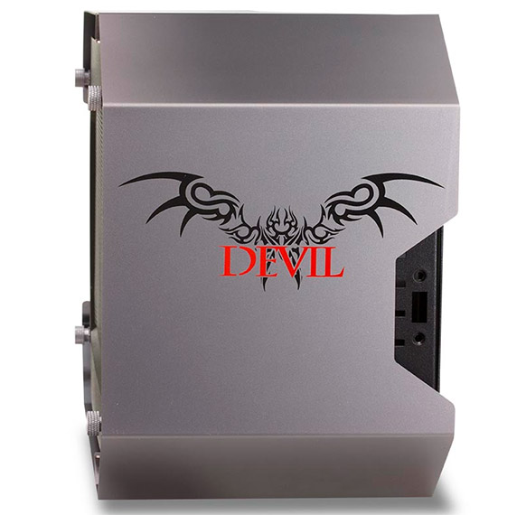 Габариты PowerColor Devil Box равны 400 x 172 x 242 мм