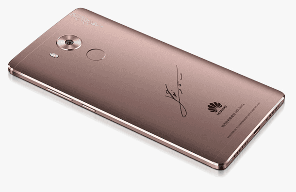 Ограниченная партия Huawei Mate 8 с автографом Лионеля Месси включает всего 5000 смартфонов