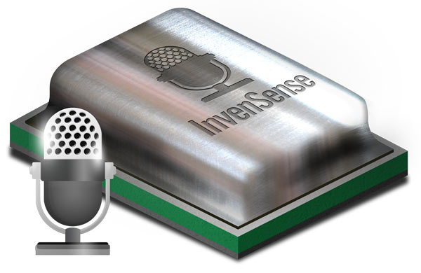 Микрофоны InvenSense ICS-52000 — цифровые, то есть подключаются непосредственно к процессору