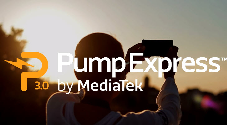 Технология быстрой зарядки MediaTek Pump Express 3.0 позволяет зарядить современный смартфон до 70% за 20 минут