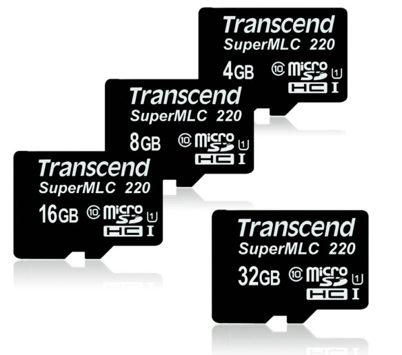 Transcend выпустила линейку карт памяти SuperMLC microSD для промышленного использования