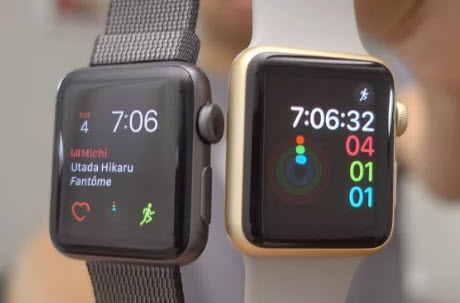 Умные часы Apple Watch Series 1 и Series 2 обладают практически одинаковой производительностью