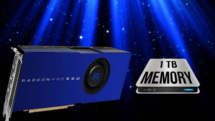 AMD разовьёт идею адаптера Radeon Pro SSG, используя GPU Vega 10