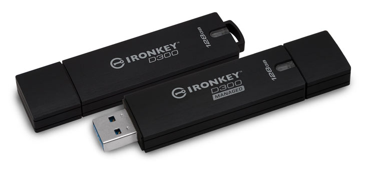 Накопители IronKey D300 и IronKey D300 Managed оснащены интерфейсом USB 3.0