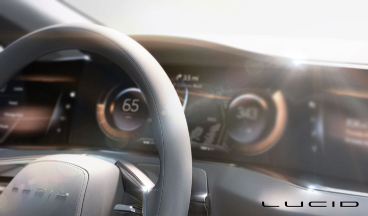 За два года специалисты Lucid Motors разработали электромобиль с запасом автономности 480 км