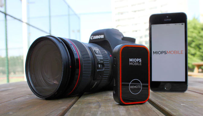 Miops Mobile — универсальный пульт дистанционного управления для камер