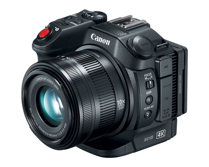 В камере Canon XC15 используется дюймовый датчик изображения типа CMOS