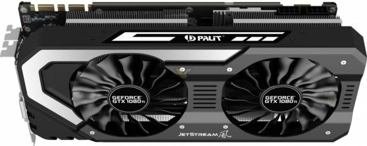 3D-карты Palit GTX 1080 Ti 11GB JetStream и Palit GTX 1080 Ti 11GB Super JetStream отличаются от референсного образца