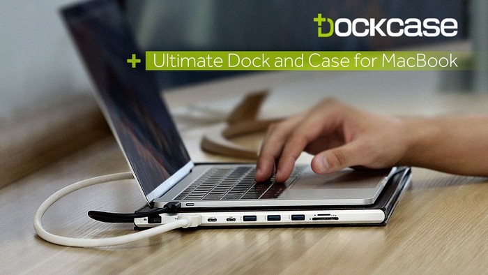 DockCase — чехол и док-станция для MacBook Pro 