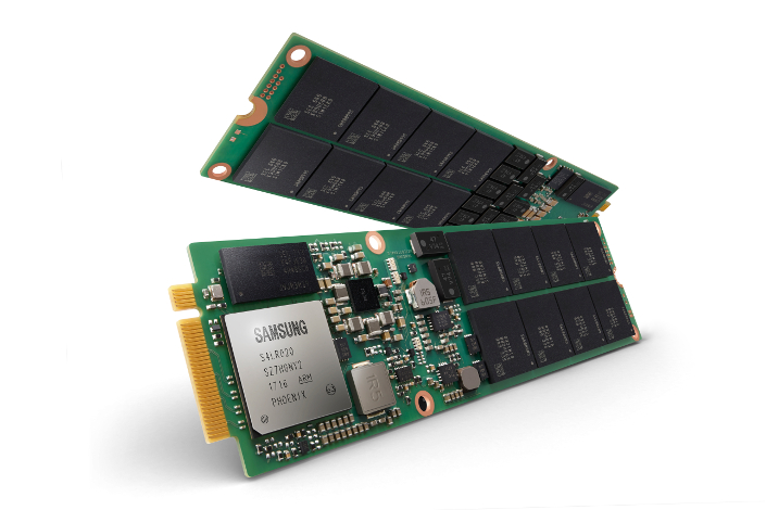 Samsung представила микросхемы V-NAND плотностью 1 Тбит