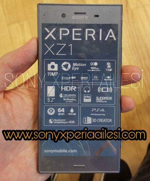Смартфон Sony Xperia XZ1 не будет сильно отличаться от предшественника