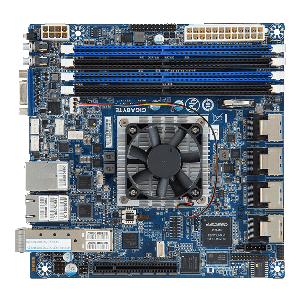 Серверная плата Gigabyte MA10-ST0 получила новый CPU Intel