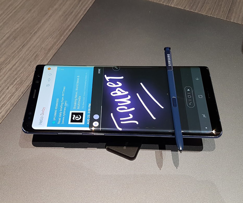 Представлен смартфон Samsung Galaxy Note8
