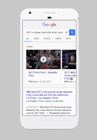 Поисковая система Google сможет показывать превью-видео