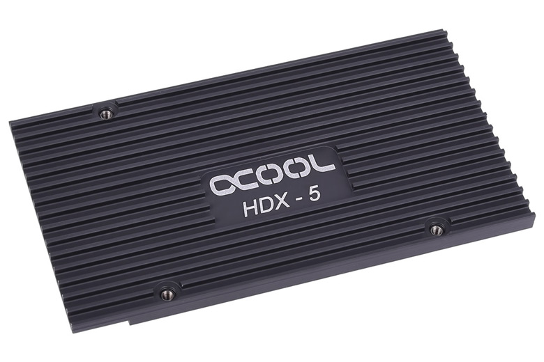 C помощью Alphacool HDX5 накопители можно объединять в массив RAID 0 или 1