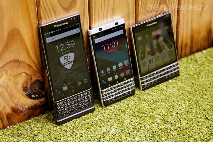 Новый смартфон BlackBerry будет защищён от воды 