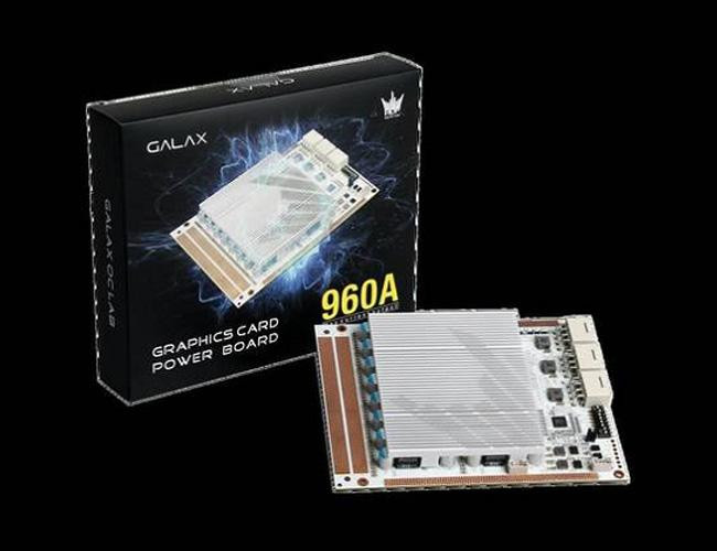 Galax представила плату Graphics Card Power Board и стакан для жидкого азота