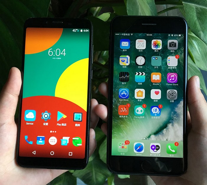 Смартфон Elephone C8 с экраном 18:9 больше напоминает LG G6, чем Samsung Galaxy S8