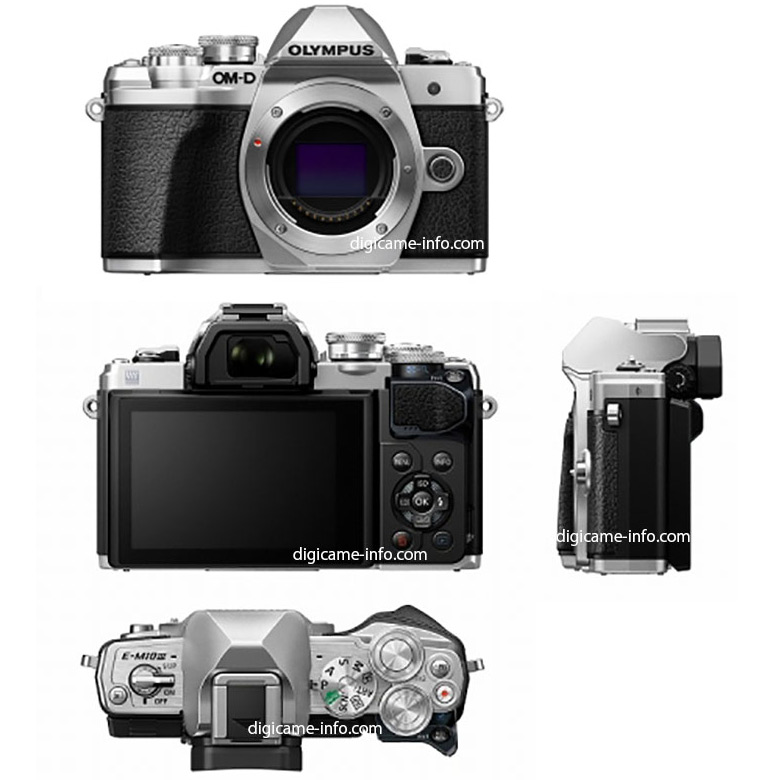 Появились подробные спецификации камеры Olympus E-M10 Mark III 