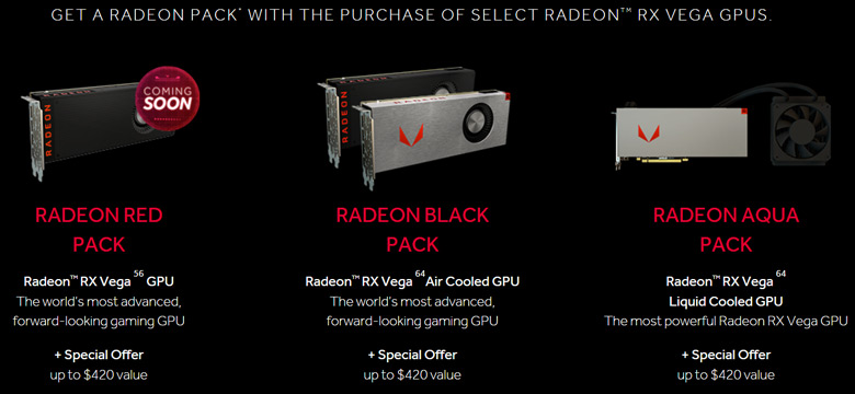Модель Radeon RX Vega 56 должна появиться в продаже 28 августа