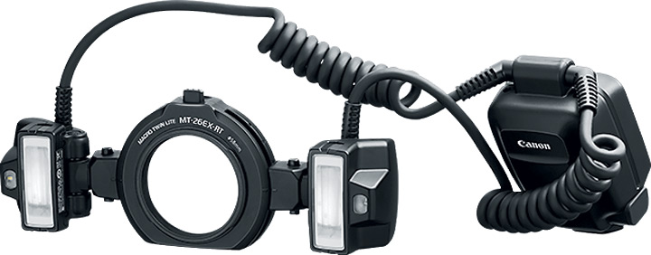 Продажи Canon Macro Twin-Lite MT-26EX-RT должны начаться в ноябре, по цене $990